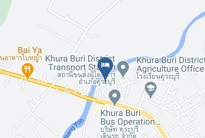 Amphoe Khura Buri - Kuraburi Resort Maps
