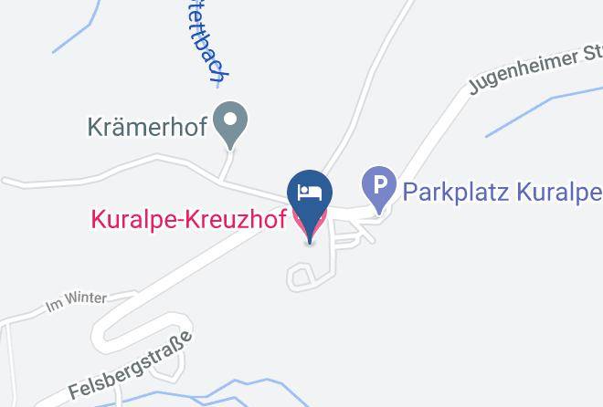 Bergstrase - Kuralpe Kreuzhof Maps