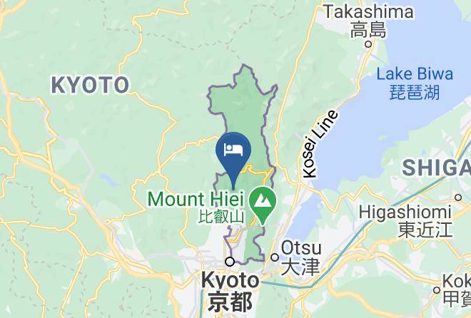 Kyoto City Sakyo Ward - Kurama Hot Spring Maps