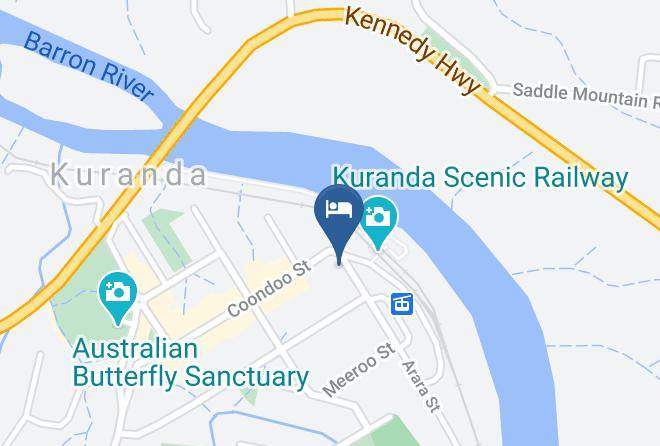 Mareeba - Kuranda Hotel Motel Maps