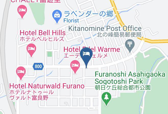 Furano City - Kuranoya Furano Maps