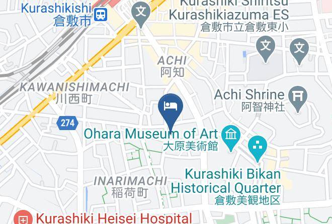 Kurashiki City - Kurashiki Royal Art Hotel Maps