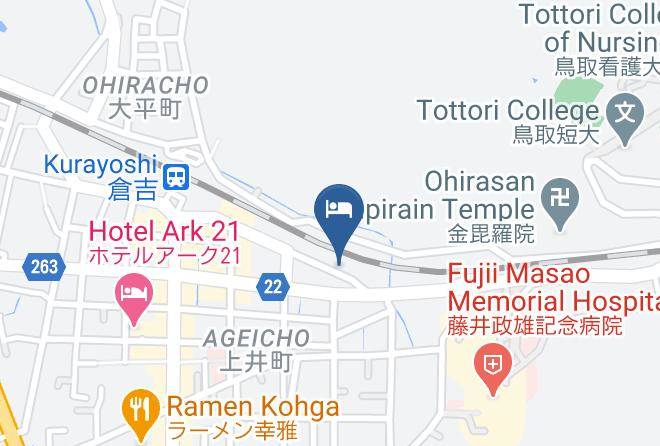 Kurayoshi City - Kurayoshi Urban Hotel Maps