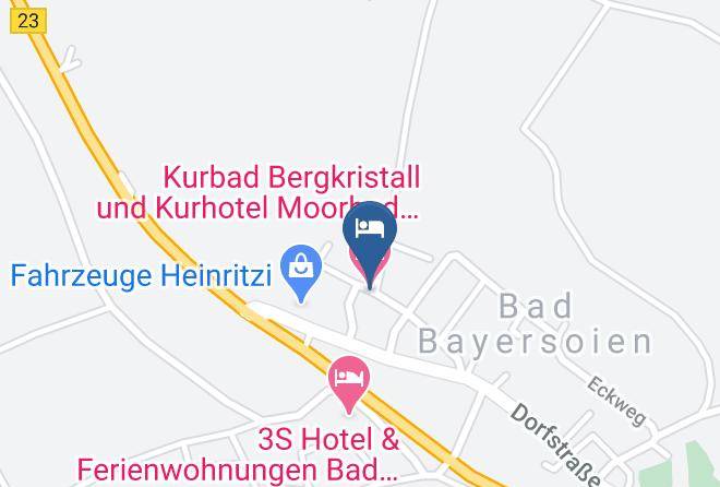 Garmisch Partenkirchen - Kurbad Bergkristall Und Kurhotel Moorbad St Georg Maps