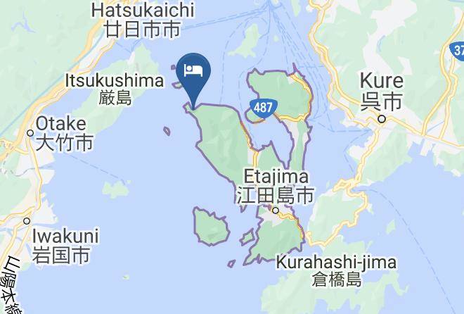 Etajima City - Pension Wada Maps