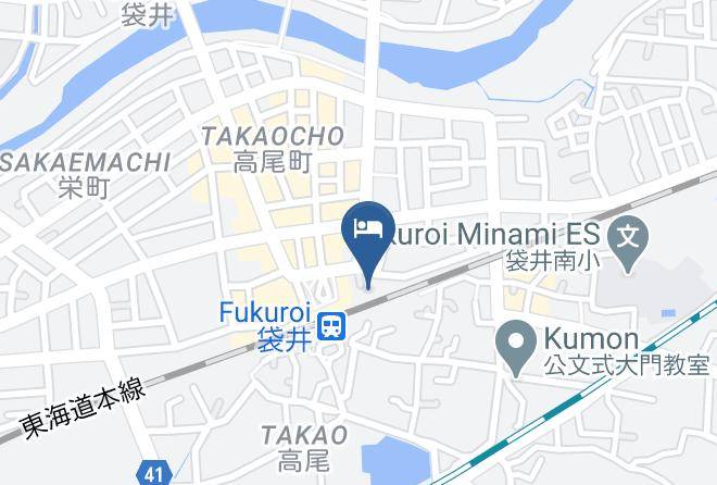 Fukuroi City - Kuretake Inn Premium Fukuroi Ekimae Maps
