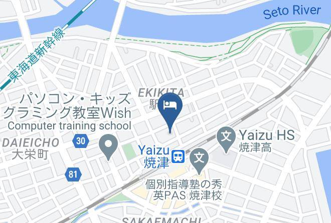 Yaizu City - Kuretake Inn Yaizu Ekimae Maps