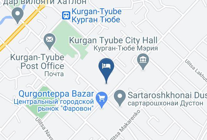 Qurghonteppa - Kurganteppa Hotel Maps