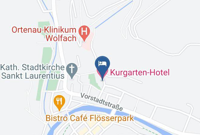 Kurgarten Hotel Map