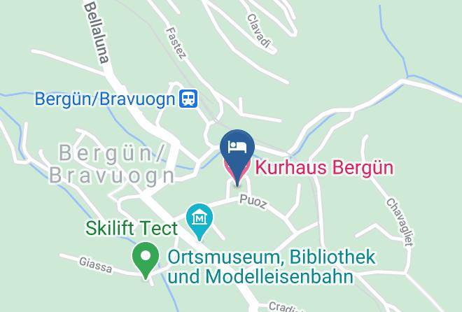 Albula - Kurhaus Bergun Ag Maps