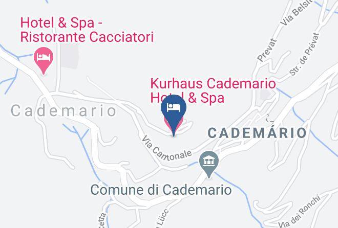 Kurhaus Cademario Hotel & Spa Map