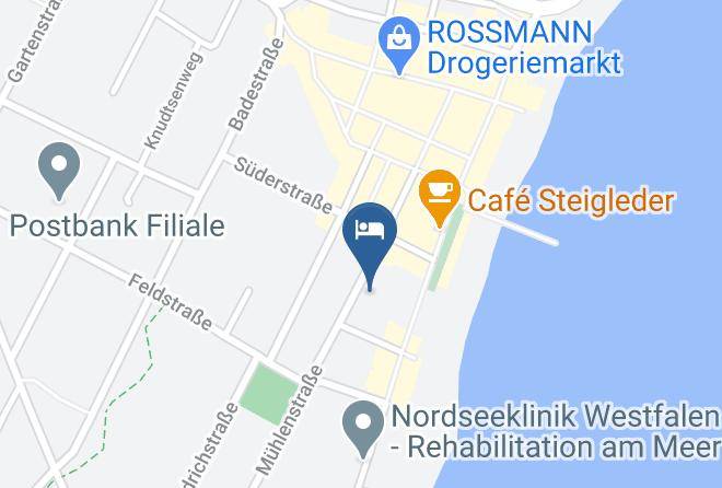 Nordfriesland - Kurhaus Hotel Maps