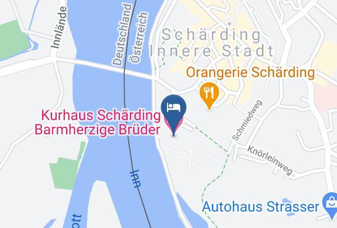 Scharding - Kurhaus Scharding Barmherzige Bruder Maps