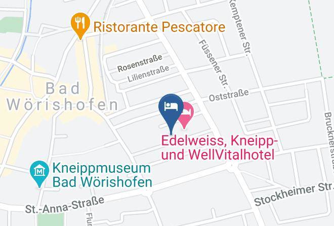 Unterallgau - Kurhotel Garni Dornroschen Maps