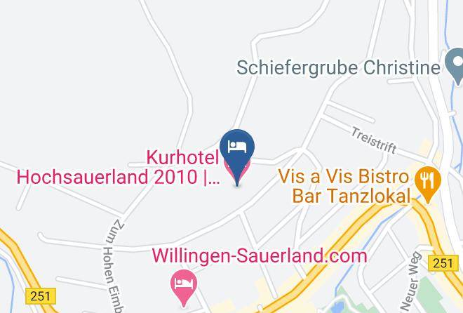 Waldeck Frankenberg - Kurhotel Hochsauerland 2010 Werner Wilhelm Wicker Kg Maps