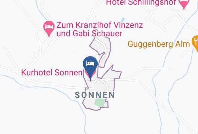 Garmisch Partenkirchen - Kurhotel Sonnen Maps
