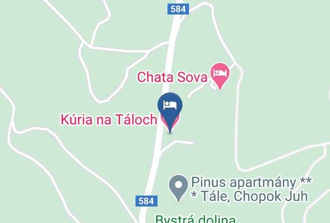 Brezno - Kuria Na Taloch Maps