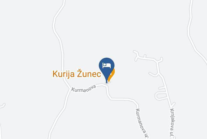 Zagreb - Kurija Zunec Maps