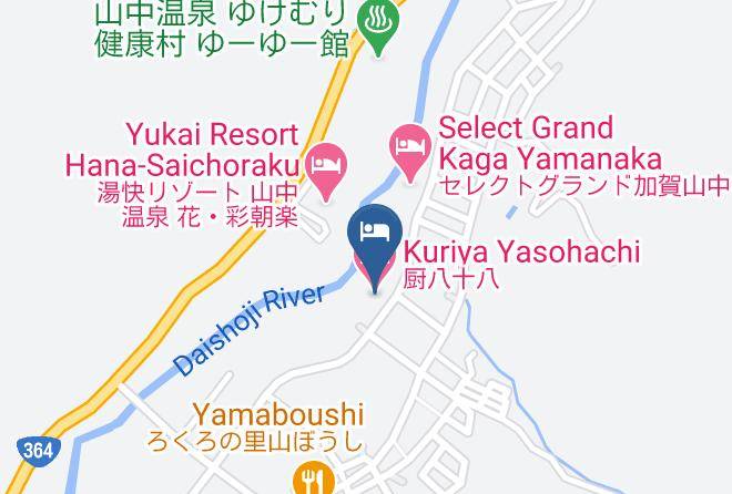 Kaga City - Kuriya Yasohachi Maps