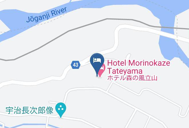 Toyama City - Kurobe View Hotel Maps