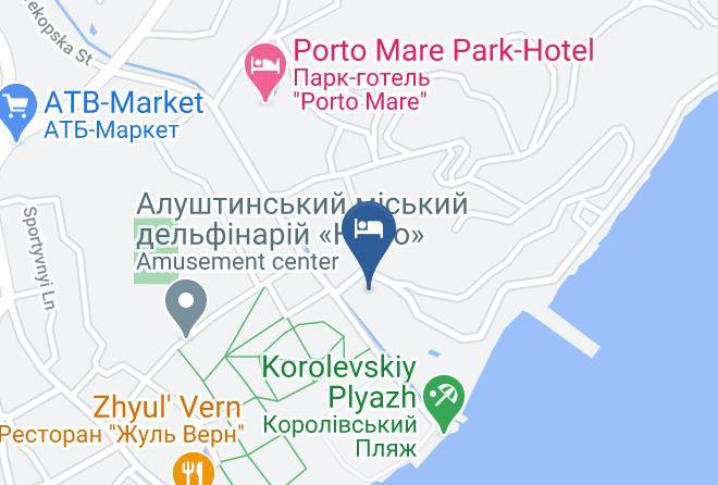 Alushta - Kurort Otel' Demerdzhi Maps