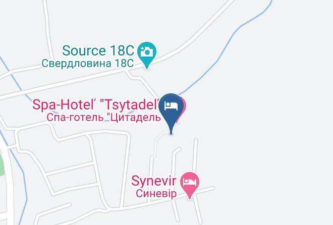 Kurortnyy Kompleks Santa Mariya Skhidnytsya Map