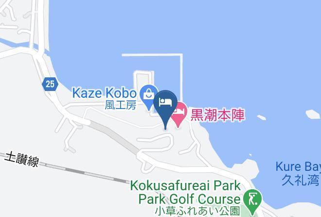Nakatosa Towntakaoka District - Kuroshio Kobo Maps