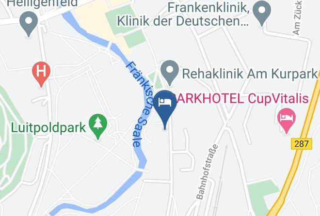 Bad Kissingen - Kurparkhotel Das Kleinod Maps