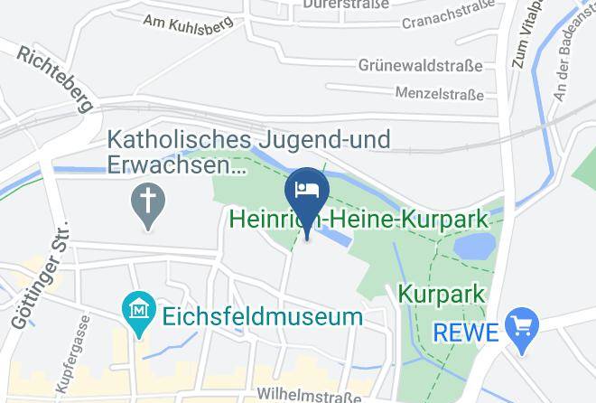 Eichsfeld - Kurparkklinik Fachklinik Fur Orthopadie & Innere Medizin Maps