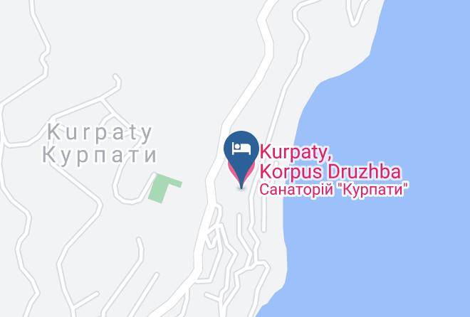 Yalta - Kurpaty Korpus Druzhba Maps