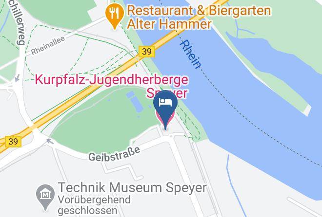 Spires - Kurpfalz Jugendherberge Speyer Maps