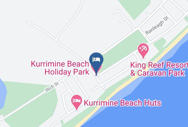 Cassowary Coast - Kurrimine Beach Holiday Park Maps