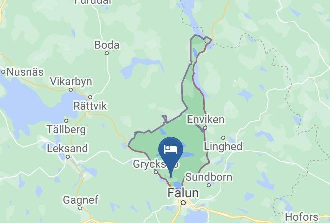Falun Municipality - Kursgarden Lindsberg Maps