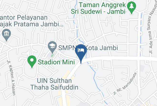 Kota Jambi - Kursina Hotel Maps