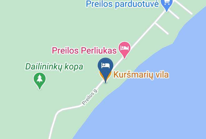 Neringa - Kursmariu Vila Maps