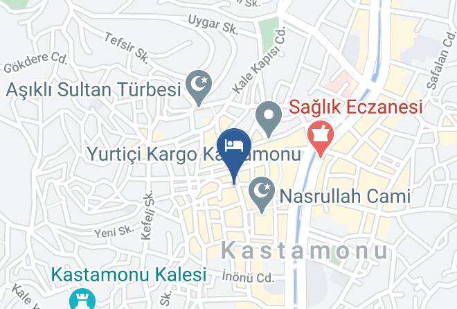 Kastamonu Hepkebirler - Kursunluhan Hotel Maps