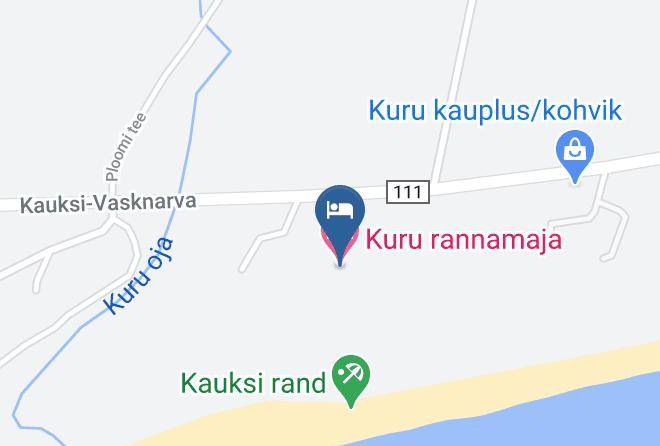 Alutaguse Vald - Kuru Rannamaja Maps