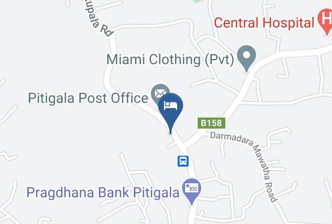 Galle - Kurunduwatta Holiday Resort Maps