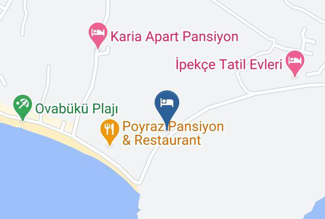 Mugla - Kuruyanos Agac Evleri Maps