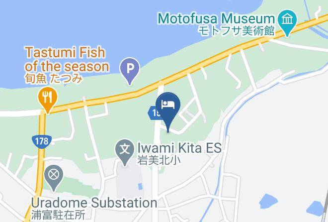 Iwami Towniwami District - Kuruzu Lodge Maps