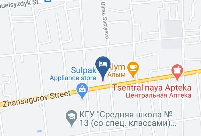 Taldykorgan - Kus Zholy Maps