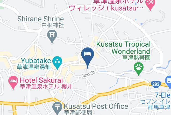 Kusatsu Hot Spring Hotel Takamatsu Map