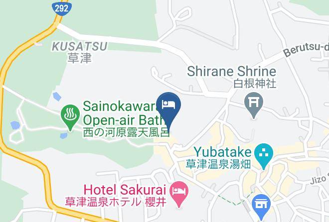 Kusatsu Townagatsuma District - Kusatsu Hotel Maps
