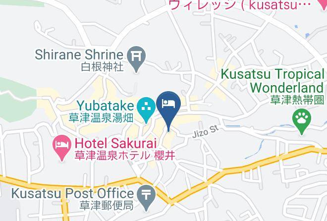 Kusatsu Townagatsuma District - Kusatsu Onsen Gensen Ichinoyu Maps