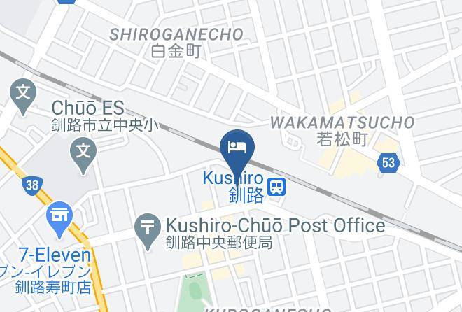 Kushiro City - Kushiro Royal Inn Maps