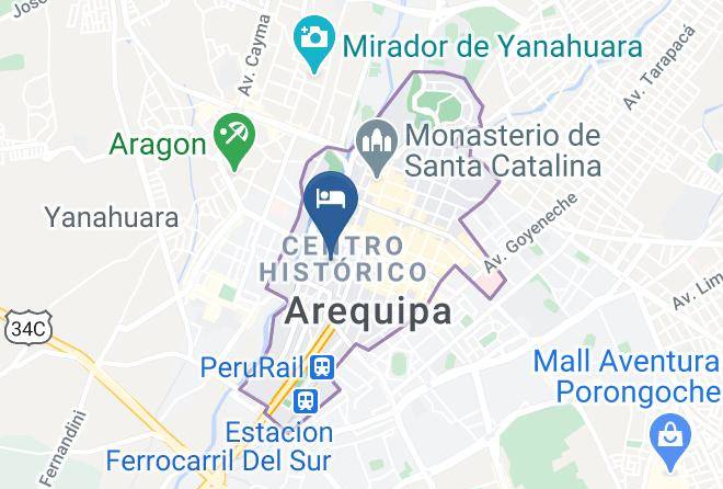 Arequipa - Kusi Resort E I R L Maps