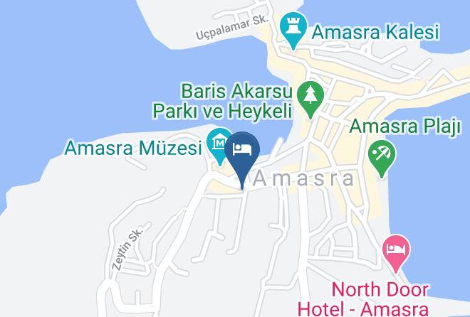 Amasra - Kuskayasi Pansiyon Amasra Maps
