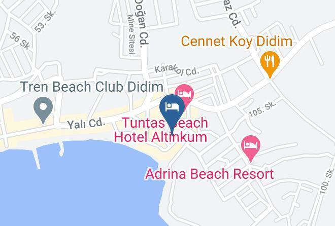 Didim - Kusmez Hotel Maps