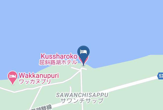 Teshikaga Townkawakami District - Kussharoko Hotel Maps