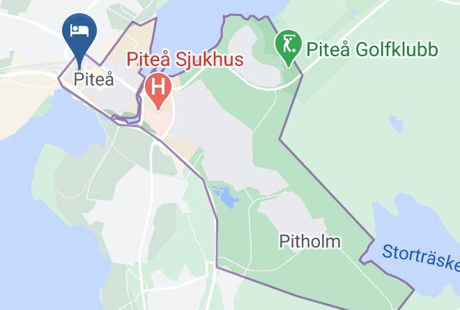 Pitea - Kust Hotell & Spa Maps